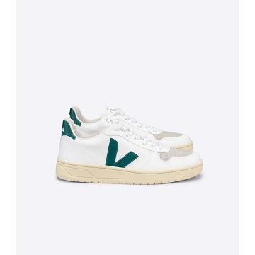 Veja V-10 CWL SOLE Tenisky Panske White/Green | SK 331ZUT